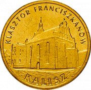 Poland 2 Zlote Cities of Poland. Kalisz 2011 MW Y# 806 KLASZTOR FRANCISZKANÓZ KALISZ coin reverse Poland 2 Zlote Cities of Poland. Kalisz 2011 MW Y# 806 KLASZTOR FRANCISZKANÓZ KALISZ coin reverse