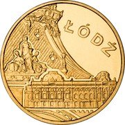 Poland 2 Zlote Cities of Poland. Lodz 2011 MW Y# 804 ŁÓDŹ coin reverse Poland 2 Zlote Cities of Poland. Lodz 2011 MW Y# 804 ŁÓDŹ coin reverse