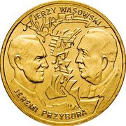 Poland 2 Zlote Jeremi Przybora. Jerzy Wasowski 2011 MW Y# 801 JERZY WASOWSKI JEREMI PRZYBORA coin reverse Poland 2 Zlote Jeremi Przybora. Jerzy Wasowski 2011 MW Y# 801 JERZY WASOWSKI JEREMI PRZYBORA coin reverse