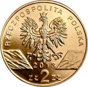 Poland 2 Zlote European Bison 2013 MW Y# 878 RZECZPOSPOLITA POLSKA 2013 MW ZŁ 2 ZŁ coin obverse Poland 2 Zlote European Bison 2013 MW Y# 878 RZECZPOSPOLITA POLSKA 2013 MW ZŁ 2 ZŁ coin obverse