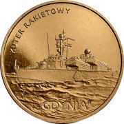 Poland 2 Zlote Polish Ships. Missile Boat Gdynia 2013 MW Y# 848 KUTER RAKIETOWY „GDYNIA“ coin reverse Poland 2 Zlote Polish Ships. Missile Boat Gdynia 2013 MW Y# 848 KUTER RAKIETOWY „GDYNIA“ coin reverse