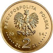 Poland 2 Zlote Polish Olympic Team. Sochi 2014 MW Y# 893 RZECZPOSPOLITA POLSKA 2014 MW ZŁ 2 ZŁ coin obverse Poland 2 Zlote Polish Olympic Team. Sochi 2014 MW Y# 893 RZECZPOSPOLITA POLSKA 2014 MW ZŁ 2 ZŁ coin obverse