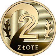 Poland 2 Zlote (One Hundred Years of the Zloty) 2 ZŁOTE coin reverse