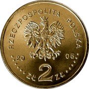 Poland 2 Zlote The 25th Anniversary of Forming the Solidarity Trade Union 2005 MW Y# 565 RZECZPOSPOLITA POLSKA MW 2005 ZŁ 2 ZŁ coin obverse Poland 2 Zlote The 25th Anniversary of Forming the Solidarity Trade Union 2005 MW Y# 565 RZECZPOSPOLITA POLSKA MW 2005 ZŁ 2 ZŁ coin obverse