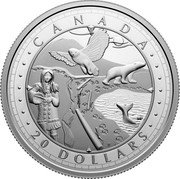 Canada 20 Dollars Wondrous Waters. Arctic Coast 2024 CANADA 20 DOLLARS MP coin reverse Canada 20 Dollars Wondrous Waters. Arctic Coast 2024 CANADA 20 DOLLARS MP coin reverse
