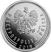 Poland 20 Groszy 100th Anniversary of Zloty 2019 Proof 2019 AG 925 RZECZPOSPOLITA POLSKA coin obverse Poland 20 Groszy 100th Anniversary of Zloty 2019 Proof 2019 AG 925 RZECZPOSPOLITA POLSKA coin obverse