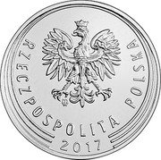 Poland 20 Groszy Circulation Coin 2017 MW Y# 972 MW RZECZPOSPOLITA POLSKA 2017 coin obverse Poland 20 Groszy Circulation Coin 2017 MW Y# 972 MW RZECZPOSPOLITA POLSKA 2017 coin obverse