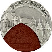Poland 20 Zlotych Malbork Castle 2002 MW Y# 457 ZAMEK W MALBORKU coin reverse Poland 20 Zlotych Malbork Castle 2002 MW Y# 457 ZAMEK W MALBORKU coin reverse