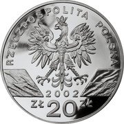 Polish 20 Zlotych 2002 coins | coinscatalog.NET