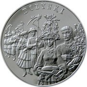 Poland 20 Zlotych Harvest Festival 2004 MW Proof Y# 508 DOŻYNKI coin reverse Poland 20 Zlotych Harvest Festival 2004 MW Proof Y# 508 DOŻYNKI coin reverse