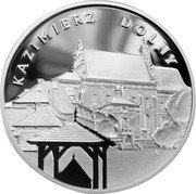 Poland 20 Zlotych Kazimierez Dolny 2008 MW Proof Y# 642 KAZIMIER 2 DOLNY coin reverse Poland 20 Zlotych Kazimierez Dolny 2008 MW Proof Y# 642 KAZIMIER 2 DOLNY coin reverse