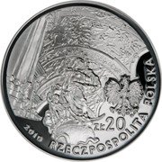 Poland 20 Zlotych Krzeszow 2010 MW Proof Y# 745 MW ZŁ 20 2010 RZECZPOSPOLITA POLSKA coin obverse Poland 20 Zlotych Krzeszow 2010 MW Proof Y# 745 MW ZŁ 20 2010 RZECZPOSPOLITA POLSKA coin obverse