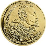 Poland 20 Zlotych 100 Ducats of Sigismund Vasa 2017 MW Proof Y# 993 SIGISMVNDVS III D G 100 DUKATOW ZYGMUNTA III coin reverse Poland 20 Zlotych 100 Ducats of Sigismund Vasa 2017 MW Proof Y# 993 SIGISMVNDVS III D G 100 DUKATOW ZYGMUNTA III coin reverse