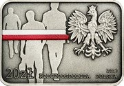 Poland 20 Zlotych 35th Anniversary of the Anti-communist Uprising in Lubin 2017 MW Proof Y# 994 RZECZPOSPOLITA POLSKA 2017 MW 20 ZŁ coin obverse Poland 20 Zlotych 35th Anniversary of the Anti-communist Uprising in Lubin 2017 MW Proof Y# 994 RZECZPOSPOLITA POLSKA 2017 MW 20 ZŁ coin obverse