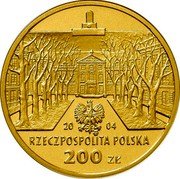 Poland 200 Zlotych 100th Anniversary of Foundation of Fine Arts Academy in Warzaw 2004 MW Proof Y# 511 2004 MW RZECZPOSPOLITA POLSKA 200 ZŁ coin obverse Poland 200 Zlotych 100th Anniversary of Foundation of Fine Arts Academy in Warzaw 2004 MW Proof Y# 511 2004 MW RZECZPOSPOLITA POLSKA 200 ZŁ coin obverse