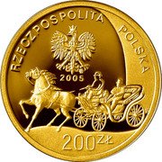 Poland 200 Zlotych Birth of Konstanty Ildefons Galczynski 2005 MW Proof Y# 538 RZECZPOSPOLITA POLSKA MW 2005 200 ZŁ coin obverse Poland 200 Zlotych Birth of Konstanty Ildefons Galczynski 2005 MW Proof Y# 538 RZECZPOSPOLITA POLSKA MW 2005 200 ZŁ coin obverse