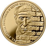 Poland 200 Zlotych 65th Anniversary of Warsaw Ghetto Uprising 2008 MW Proof Y# 664 65. ROCZNICA POWSTANIA W GETCIE WARSZAWSKIM coin reverse Poland 200 Zlotych 65th Anniversary of Warsaw Ghetto Uprising 2008 MW Proof Y# 664 65. ROCZNICA POWSTANIA W GETCIE WARSZAWSKIM coin reverse