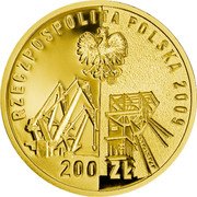 Poland 200 Zlotych General Elections 2009 MW Proof Y# 683 RZECZPOSPOLITA POLSKA 2009 MW 200 ZŁ coin obverse Poland 200 Zlotych General Elections 2009 MW Proof Y# 683 RZECZPOSPOLITA POLSKA 2009 MW 200 ZŁ coin obverse