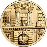 Poland 200 Zlotych 200th Anniversary of the Jan Matejko Academy of Fine Arts in Krakow 2019 MW Proof RZECZPOSPOLITA POLSKA 2019 200 ZŁ MW coin obverse
