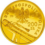 Poland 200 Zlotych Uhlan of the Second Republic of Poland 2011 MW Proof Y# 782 RZECZPOSPOLITA POLSKA 20 11 MW 200 ZŁ HONOR I OJCZYZNA coin obverse Poland 200 Zlotych Uhlan of the Second Republic of Poland 2011 MW Proof Y# 782 RZECZPOSPOLITA POLSKA 20 11 MW 200 ZŁ HONOR I OJCZYZNA coin obverse