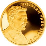 Poland 200 Zlotych Boleslaw Prus 2012 MW Proof Y# 840 BOLESŁAW PRUS 1847-1912 coin reverse Poland 200 Zlotych Boleslaw Prus 2012 MW Proof Y# 840 BOLESŁAW PRUS 1847-1912 coin reverse