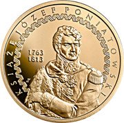 Poland 200 Zlotych 200th Anniversary of the Death of Prince Jozef Poniatowski 2013 MW Proof Y# 875 KSIĄŻĘ JÓZEF PONIATOWSKI 1763 - 1813 coin reverse Poland 200 Zlotych 200th Anniversary of the Death of Prince Jozef Poniatowski 2013 MW Proof Y# 875 KSIĄŻĘ JÓZEF PONIATOWSKI 1763 - 1813 coin reverse