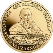 Poland 200 Zlotych Hetman Stefan Czarniecki 2019 MW Proof RZECZPOSPOLITA POLSKA 2019 MW 200 ZŁ coin obverse