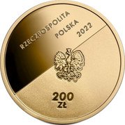 Poland 200 Zlotych (Polish Olympic Team. Beijing 2022) 200 ZŁ 2022 RZECZPOSPOLITA POLSKA coin obverse Poland 200 Zlotych (Polish Olympic Team. Beijing 2022) 200 ZŁ 2022 RZECZPOSPOLITA POLSKA coin obverse
