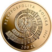 Poland 200 Zlotych Witold Lutoslawski 2013 MW Proof Y# 872 RZECZPOSPOLITA POLSKA 2013 MW 200 ZŁ coin obverse Poland 200 Zlotych Witold Lutoslawski 2013 MW Proof Y# 872 RZECZPOSPOLITA POLSKA 2013 MW 200 ZŁ coin obverse