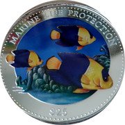 Niue 25 Dollars (Marine Life Protection) MARINE LIFE PROTECTION $25 coin reverse Niue 25 Dollars (Marine Life Protection) MARINE LIFE PROTECTION $25 coin reverse