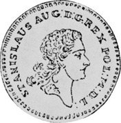 Poland 3 Groschen (Stanislaus Augustus Pattern Coin) KM# Pn76 STANISLAUS AUG D G REX POL M D L coin obverse Poland 3 Groschen (Stanislaus Augustus Pattern Coin) KM# Pn76 STANISLAUS AUG D G REX POL M D L coin obverse