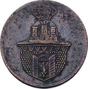 Poland 3 Grosze Krakow City Coin 1835  coin obverse