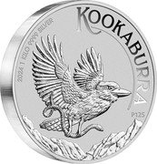 Australia 30 Dollars (Charles III. Kookaburra) P125 KOOKABURRA 2024 1 KILO 9999 SILVER coin reverse Australia 30 Dollars (Charles III. Kookaburra) P125 KOOKABURRA 2024 1 KILO 9999 SILVER coin reverse