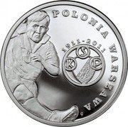 Poland 5 Zlotych Polonia Warszawa 2011 MW Proof Y# 800 POLONIA WARSZAWA 1911-2011 coin reverse Poland 5 Zlotych Polonia Warszawa 2011 MW Proof Y# 800 POLONIA WARSZAWA 1911-2011 coin reverse