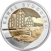 Poland 5 Zlotych Bydgoszcz Canal 2015 MW Y# 926 KANAŁ BYDGOSKI coin reverse
