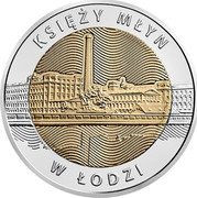 Poland 5 Zlotych The Priest’s Mill in Lodz 2016 MW Proof Y# 949 KSIĘŻY MŁYN W ŁODZI coin reverse Poland 5 Zlotych The Priest’s Mill in Lodz 2016 MW Proof Y# 949 KSIĘŻY MŁYN W ŁODZI coin reverse
