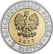 Poland 5 Zlotych The Holy Trinity Chapel at Lublin Castle 2017 MW Y# 975 RZECZPOSPOLITA POLSKA MW 2017 5 ZŁOTYCH coin obverse Poland 5 Zlotych The Holy Trinity Chapel at Lublin Castle 2017 MW Y# 975 RZECZPOSPOLITA POLSKA MW 2017 5 ZŁOTYCH coin obverse