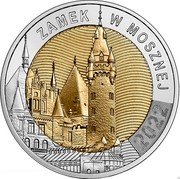 Poland 5 Zlotych Moszna Castle 2022 MW ZAMEK W MOSZNEJ 2022 coin reverse Poland 5 Zlotych Moszna Castle 2022 MW ZAMEK W MOSZNEJ 2022 coin reverse