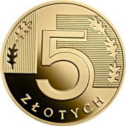 Poland 5 Zlotych (One Hundred Years of the Zloty) 5 ZŁOTYCH coin reverse Poland 5 Zlotych (One Hundred Years of the Zloty) 5 ZŁOTYCH coin reverse