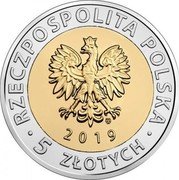 Poland 5 Zlotych The Monuments of Frombork 2019 MW RZECZPOSPOLITA POLSKA MW 2019 5 ZŁOTYCH coin obverse Poland 5 Zlotych The Monuments of Frombork 2019 MW RZECZPOSPOLITA POLSKA MW 2019 5 ZŁOTYCH coin obverse
