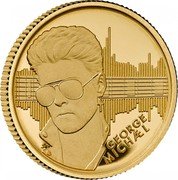 UK 50 Pence George Michael 2024 Proof SD GEORGE MICHÆL coin reverse UK 50 Pence George Michael 2024 Proof SD GEORGE MICHÆL coin reverse