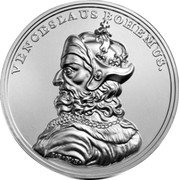Poland 50 Zlotych Wenceslaus II of Bohemia 2013 MW Y# 860 WENCESLAUS BOHEMUS. I. P. H. F. coin reverse Poland 50 Zlotych Wenceslaus II of Bohemia 2013 MW Y# 860 WENCESLAUS BOHEMUS. I. P. H. F. coin reverse