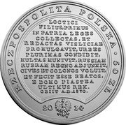 Poland 50 Zlotych Casimir the Great 2014 MW Y# 898 RZECZPOSPOLITA POLSKA 50 ZŁ LOCTICI FILIUS, PRIMUS IN PATRIA LEGES COLLECTAS, ET REDACTAS VISLICIAE PROMULGAVIT, URBES PLURIMAS CONDIDIT, MULTAS MUNIVIT, RUSSIAM RUBRAM REGNO ADJUNXIT, CIVES ET COLONOS VOLUIT, ET FECIT ESSE BEATOS, E DOMO PIASTEA ULTIMUS REX. OBIIT A.D. 1370. 2014 MW coin obverse Poland 50 Zlotych Casimir the Great 2014 MW Y# 898 RZECZPOSPOLITA POLSKA 50 ZŁ LOCTICI FILIUS, PRIMUS IN PATRIA LEGES COLLECTAS, ET REDACTAS VISLICIAE PROMULGAVIT, URBES PLURIMAS CONDIDIT, MULTAS MUNIVIT, RUSSIAM RUBRAM REGNO ADJUNXIT, CIVES ET COLONOS VOLUIT, ET FECIT ESSE BEATOS, E DOMO PIASTEA ULTIMUS REX. OBIIT A.D. 1370. 2014 MW coin obverse