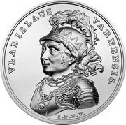 Poland 50 Zlotych Ladislaus of Varna 2015 MW Y# 934 VLADISLAUS VARNENSIS. I.P.H.F. coin reverse Poland 50 Zlotych Ladislaus of Varna 2015 MW Y# 934 VLADISLAUS VARNENSIS. I.P.H.F. coin reverse