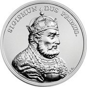 Poland 50 Zlotych Sigismund the Elder 2017 MW Y# 997 SIGISMUN DUS PRIMUS. I I R coin reverse Poland 50 Zlotych Sigismund the Elder 2017 MW Y# 997 SIGISMUN DUS PRIMUS. I I R coin reverse