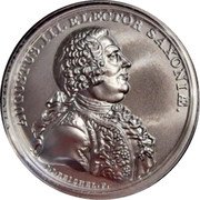 Poland 50 Zlotych (Augustus III. Elector of Saxony) AUGUSTUS. III. ELECTOR SAXONIÆ I.I. REICHEL. F. coin reverse Poland 50 Zlotych (Augustus III. Elector of Saxony) AUGUSTUS. III. ELECTOR SAXONIÆ I.I. REICHEL. F. coin reverse