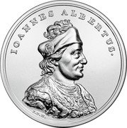 Poland 50 Zlotych John Albert 2016 MW Y# 962 IOANNES ALBERTUS. I.P.H. coin reverse Poland 50 Zlotych John Albert 2016 MW Y# 962 IOANNES ALBERTUS. I.P.H. coin reverse