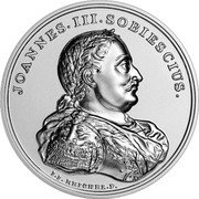Poland 50 Zlotych John III Sobieski 2022 mw JOANNES. III. SOBIESCIUS. I.I. REICHEL. F coin reverse Poland 50 Zlotych John III Sobieski 2022 mw JOANNES. III. SOBIESCIUS. I.I. REICHEL. F coin reverse