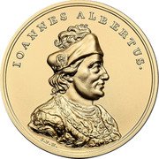 Poland 500 Zlotych Jan Olbracht 2016 MW Y# 969 IOANNES ALBERTUS. I.P.H. coin reverse