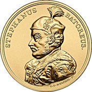 Poland 500 Zlotych (Stephanus Batoreus) STEPHANUS BATOREUS. I I REICHEL F coin reverse